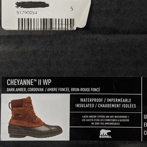 Sorel Cheyanne II Waterproof Winter Boots, Dark Amber, Men\'s 10 M main image 5